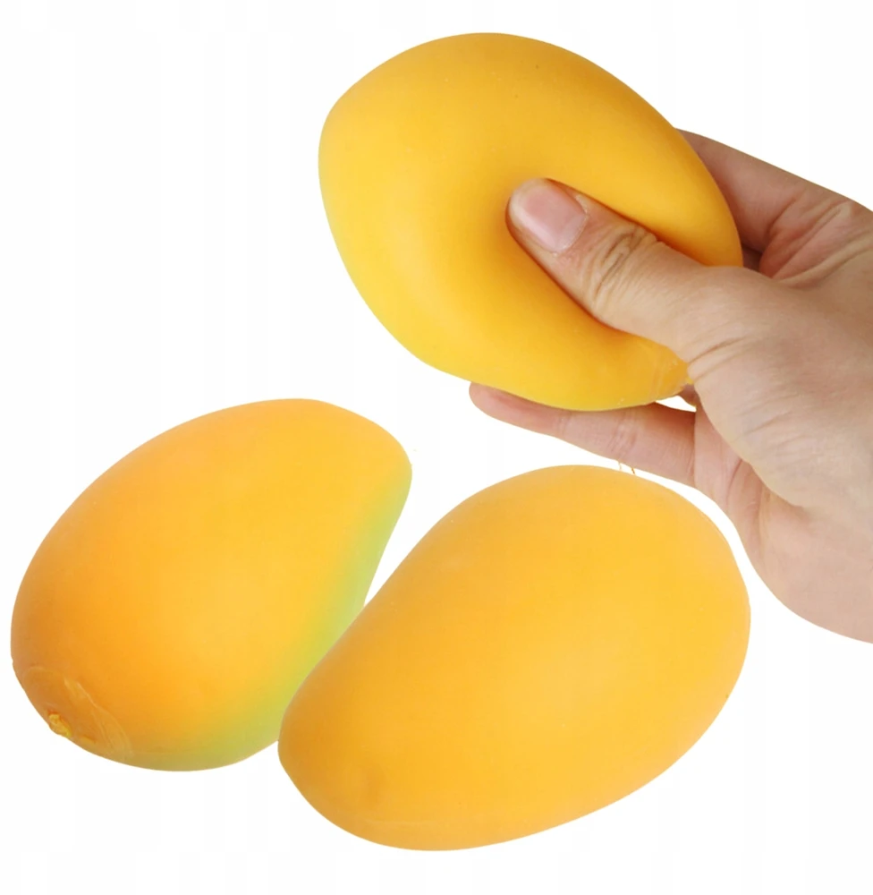 Perfect Gniotkas "mango" - minkštas, tampus, žaislas nuo streso