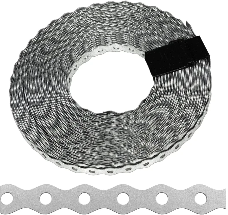 DMX Perforuota montavimo juosta, 12x0,7mm, ilgis 10m.