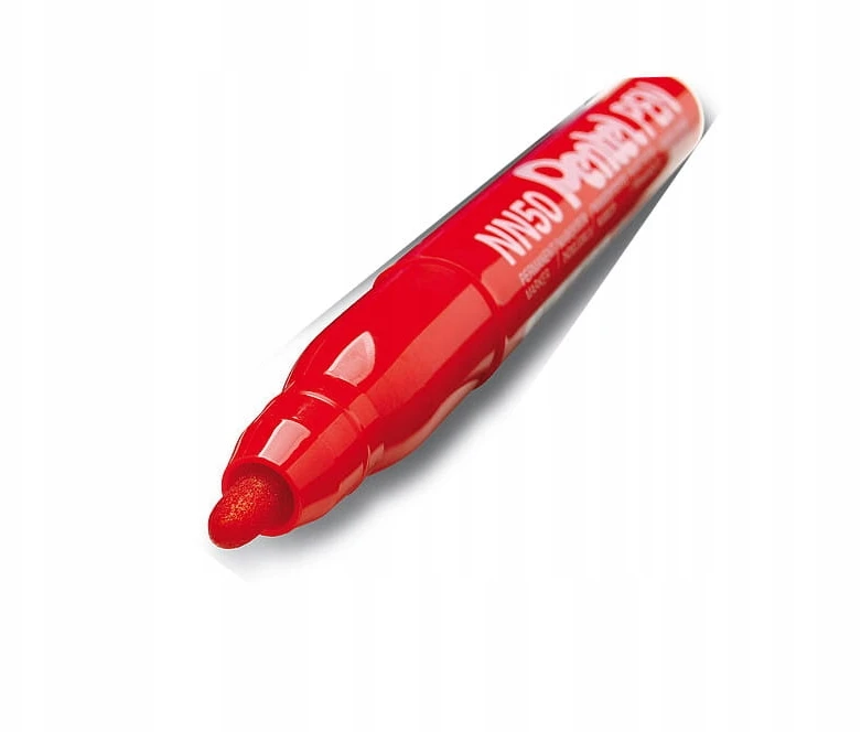 Permanentinis markeris Pentel Nn50, raudonas, 1 vnt.