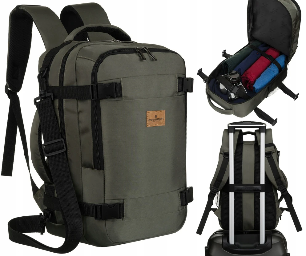 Kuprinė unisex Peterson, pilka K10