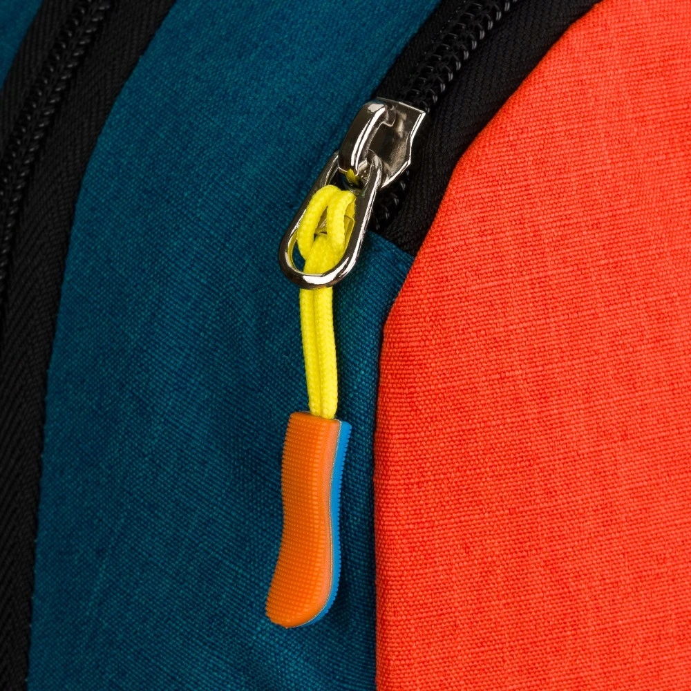 Kuprinė unisex Peterson, tamsiai mėlyna-oranžinė K1