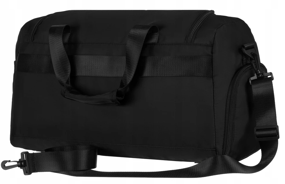 Peterson sportinė kelioninė rankinė - 21l, juoda, su skyriumi batams