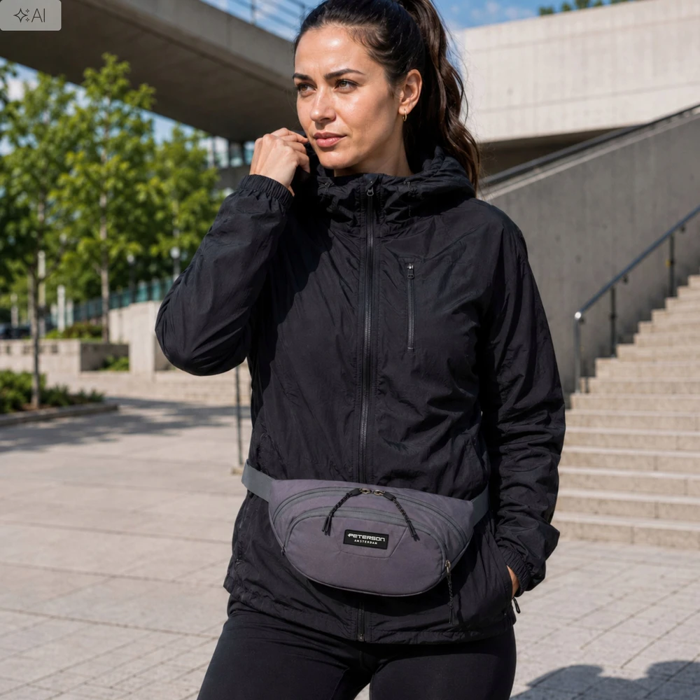 Peterson talpa moteriška sportinė rankinė su daug kišenių