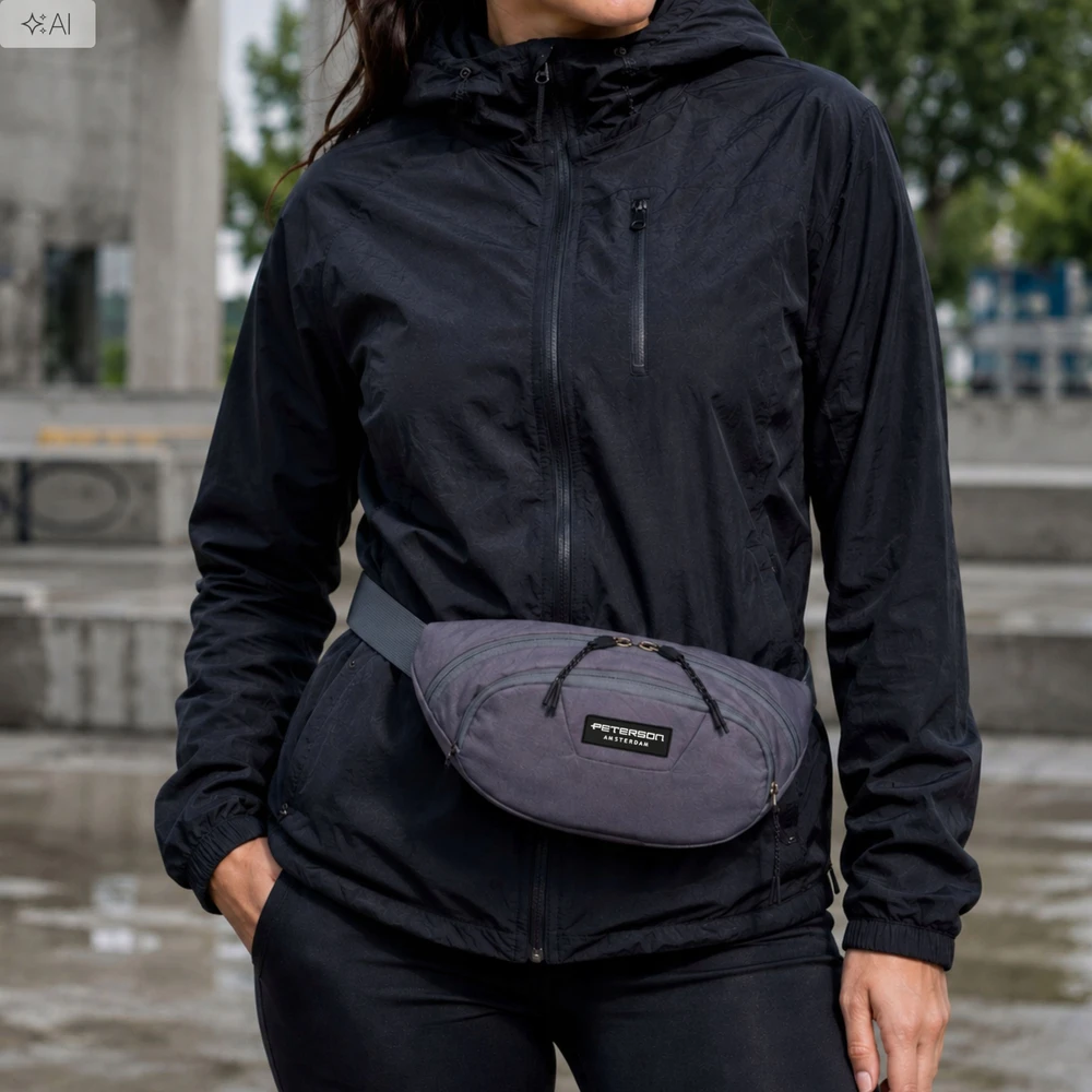Peterson talpa moteriška sportinė rankinė su daug kišenių