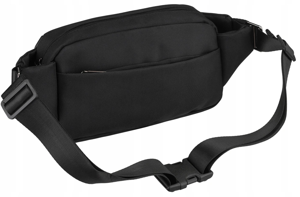 Peterson vyriška maža juosmens ir per petį nešiojama rankinė (crossbody), juoda