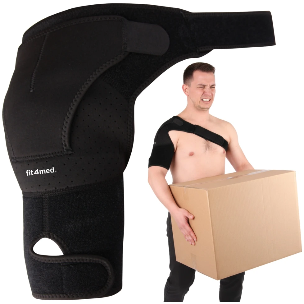 Peties stabilizatorius ortozė, Fit4Med, juoda