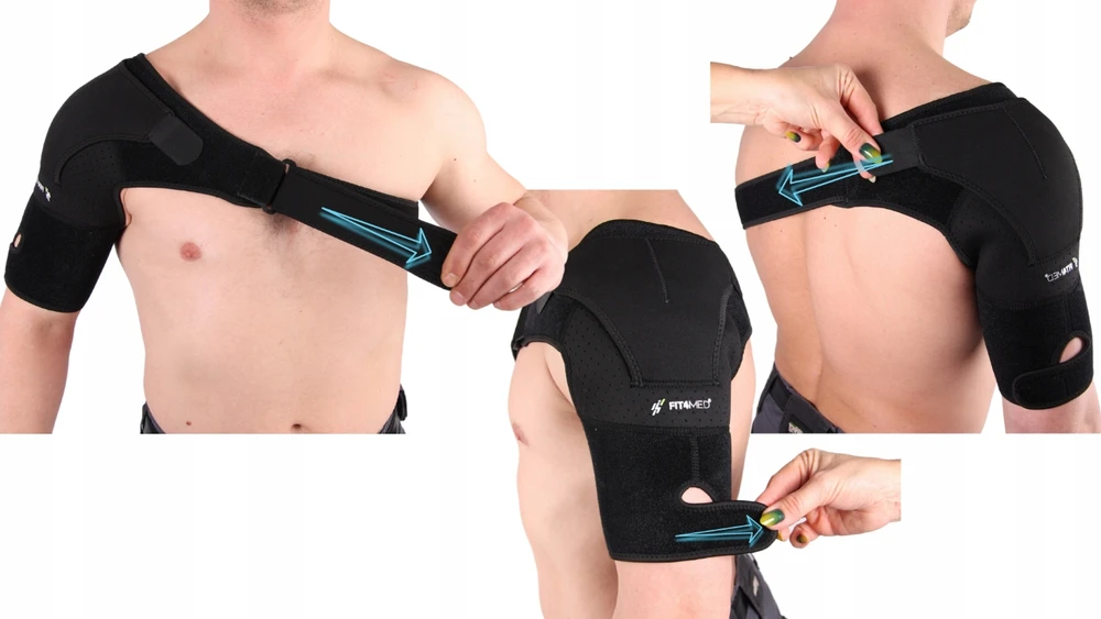 Peties stabilizatorius ortozė, Fit4Med, juoda
