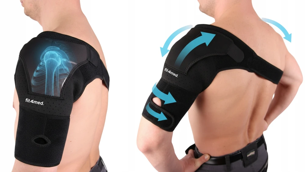 Peties stabilizatorius ortozė, Fit4Med, juoda