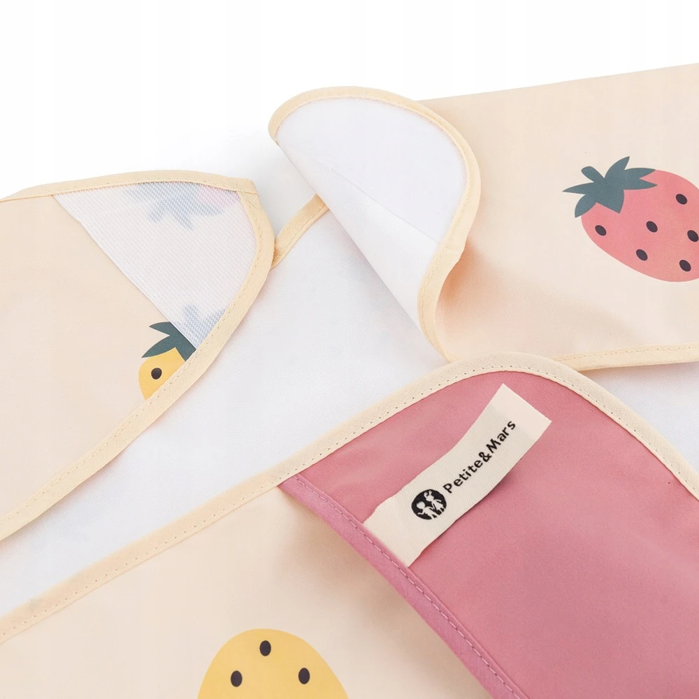 PETITE&MARS Seilinukas su ilgomis rankovėmis prijuoste Ben / rusvai gelsvas Strawberies