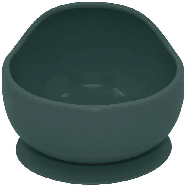 PETITE&MARS Silicone Suction Bowl Žalias 6m+