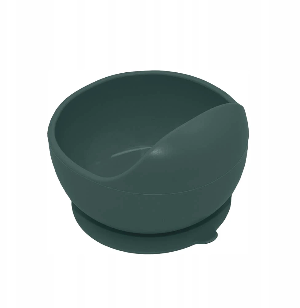 PETITE&MARS Silicone Suction Bowl Žalias 6m+