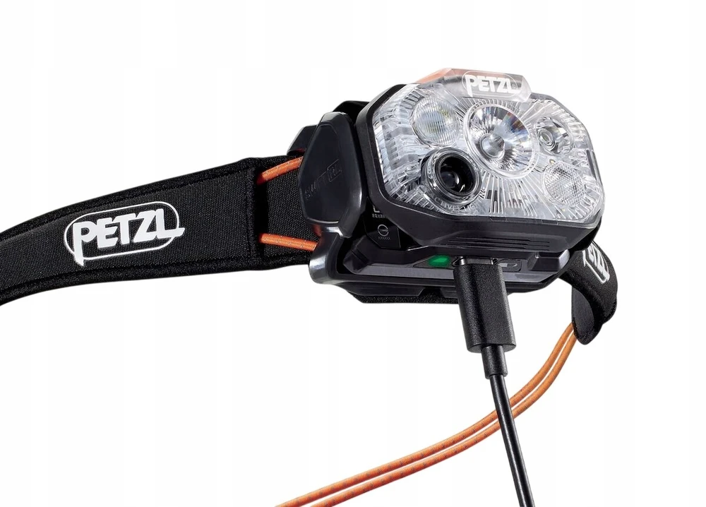 Petzl Swift RL pealamp 1200 lm, mustoranž, E095BC00