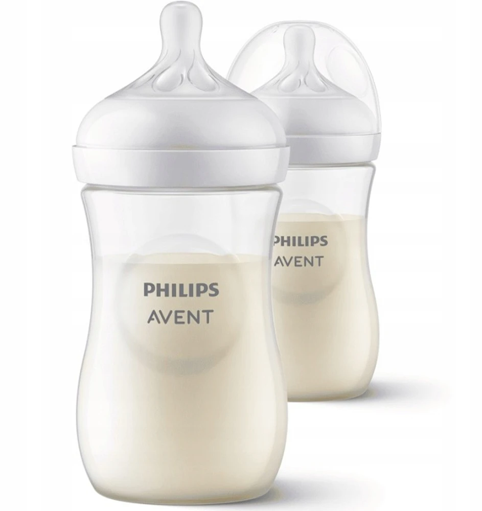 Philips 2 x Avent Natural maitinimo buteliukas 260 ml