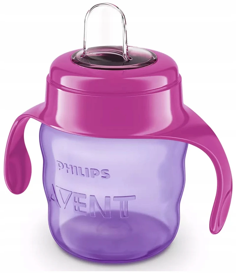 „Philips Avent“ puodelis su snapeliu, 6 mėn. ir vyresniems, violetinis