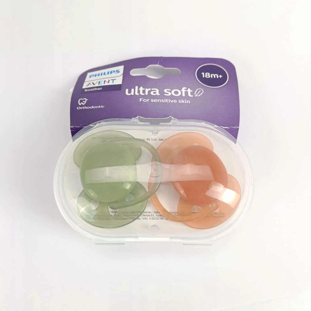 Philips Avent itin minkštas čiulptukas 2 vnt, be BPA, skirtas vaikams nuo 18 mėn
