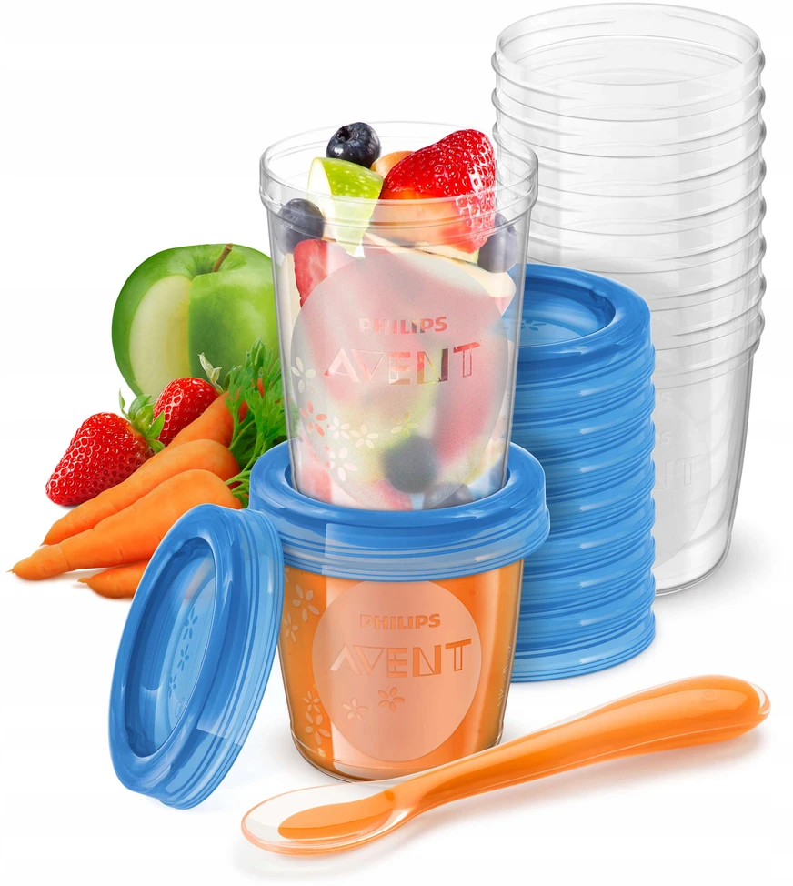 Philips Baby Food Storage Cups Avent SCF721/20