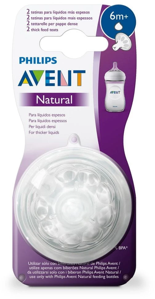 Philips "Avent" natūralūs čiulptukai 2 vnt