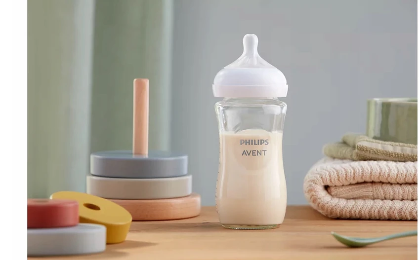 PHILIPS AVENT STIKLINIS BUTELIUKŲ RINKINYS NAUJAGIMIUI NATURAL RESPONSE SCD879/11