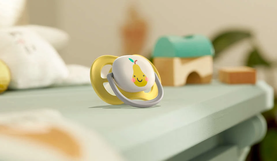 Philips AVENT ortodontinis čiulptukas SCF080/17 0-6 m 2 vnt