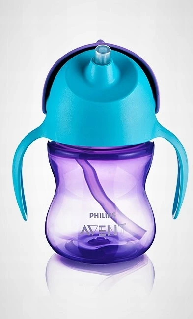 Philips AVENT 200 ml 6+ mėn. EASY SIP neišsipilanti gertuvė, mėlyna