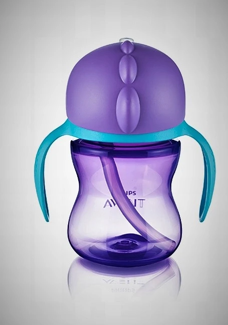 Philips AVENT 200 ml 6+ mėn. EASY SIP neišsipilanti gertuvė, mėlyna