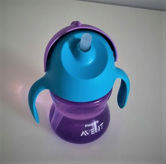 Philips AVENT 200 ml 6+ mėn. EASY SIP neišsipilanti gertuvė, mėlyna