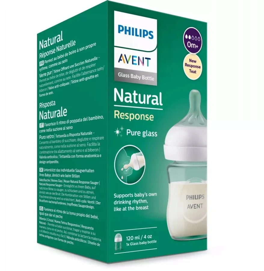 Philips Avent SCY930/01 Natūralaus stiklo buteliukas 120 ml