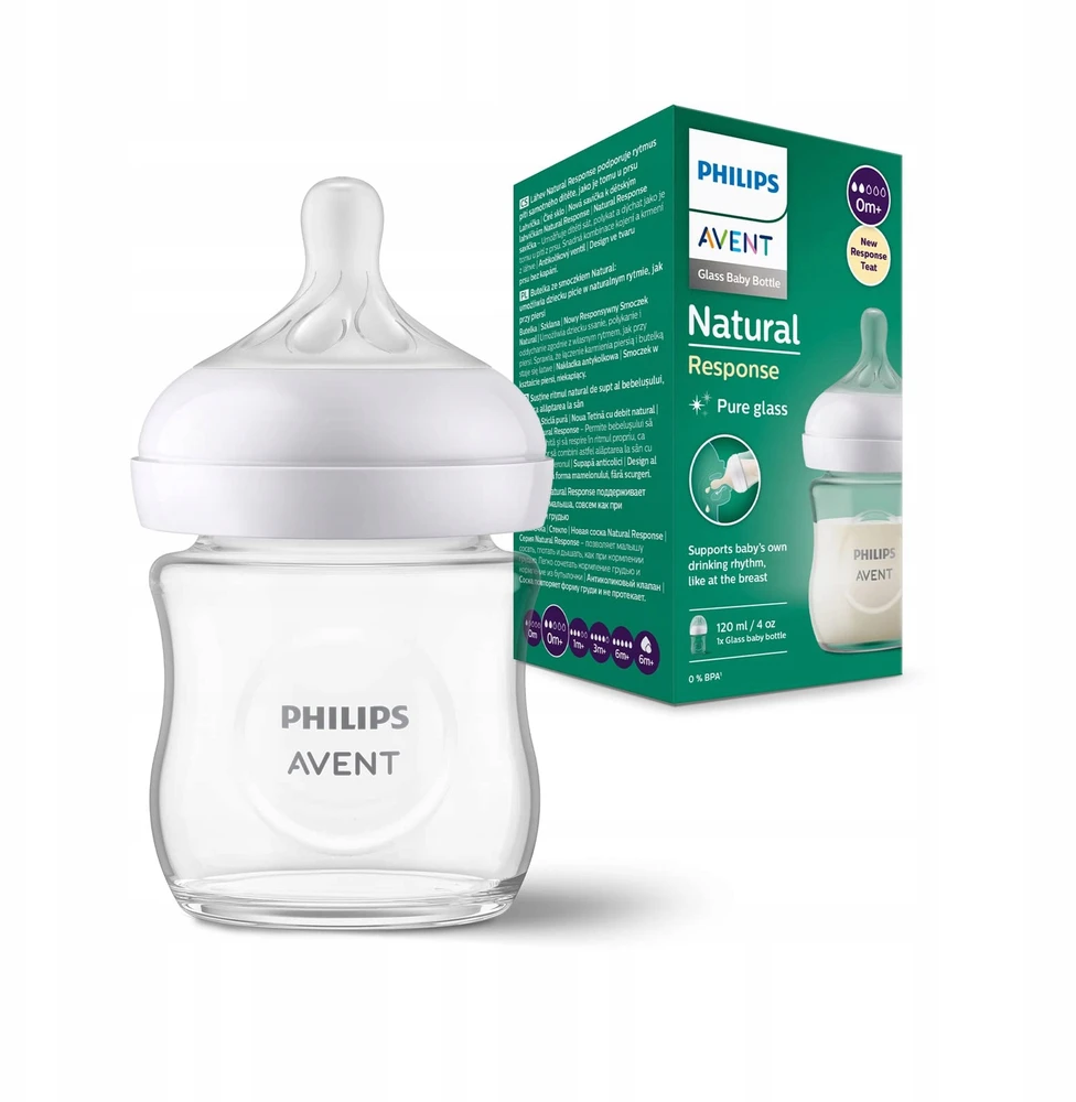 Philips Avent SCY930/01 Natūralaus stiklo buteliukas 120 ml