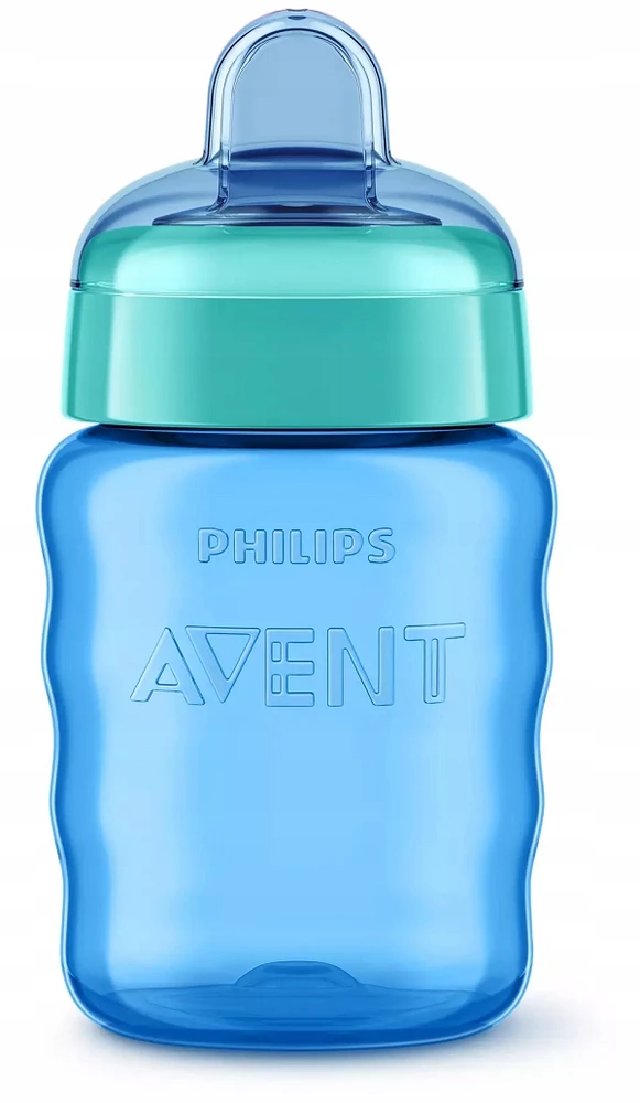 Philips AVENT 260 ml 9+ mėn. EASY SIP neišsipilanti gertuvė, mėlyna