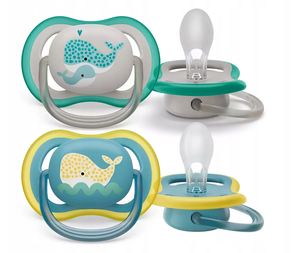 Philips AVENT SCF349/24 Čiulptukas Ultra Air 18+ banginiai 2 vnt