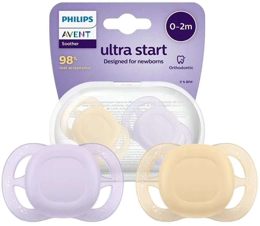 Philips AVENT SCF075/01 Čiulptukas Ultra Start Diena 0-2m