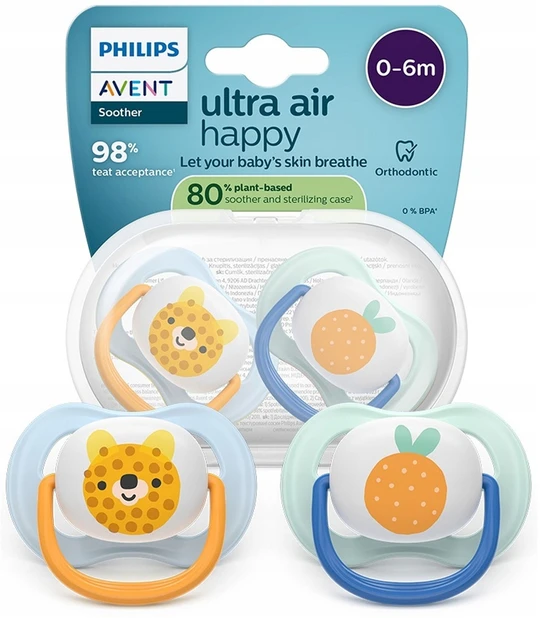 Philips SCF080/23 ČIULPTUKAS ULTRA AIR 0-6 VNT