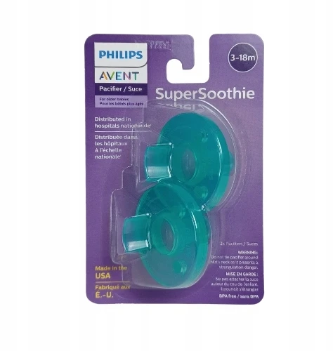 Philips SOOTHIE Avent Silicone čiulptukas 3 - 18 mėn