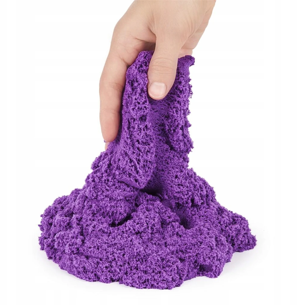 Piccolo KINETINIS MAGIŠKAS SMĖLIS 1KG MINKŠTAS plastikinis SMĖLIS VAIKAMS