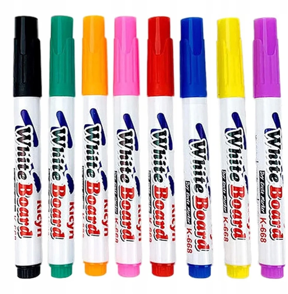 Piccolo MAGICZNE PISAKI MAZAKI WODNE 8 vnt + ŁYŻKA