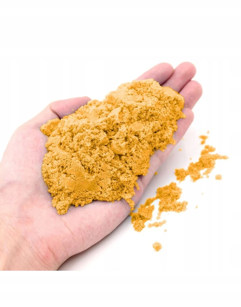 Piccolo Magiškas kinetinis smėlis žaidimui 1kg Oranžinė