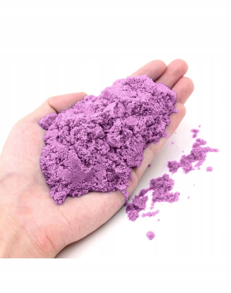 Piccolo Magiškas kinetinis smėlis žaidimui 1kg Violetinė