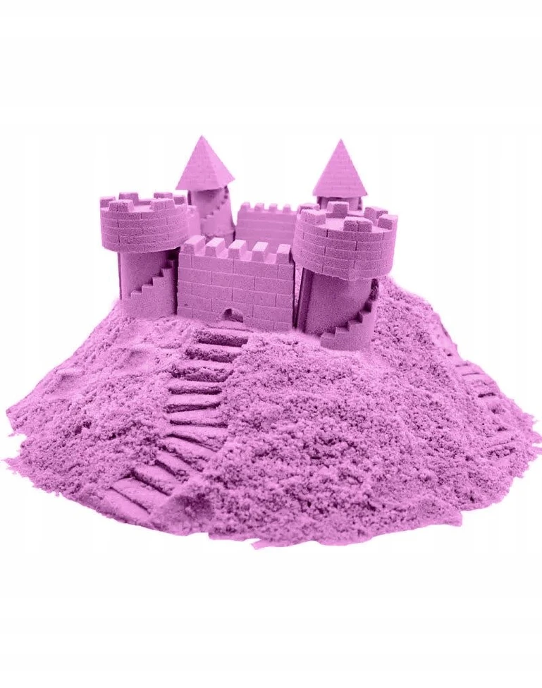Piccolo Magiškas kinetinis smėlis žaidimui 1kg Violetinė