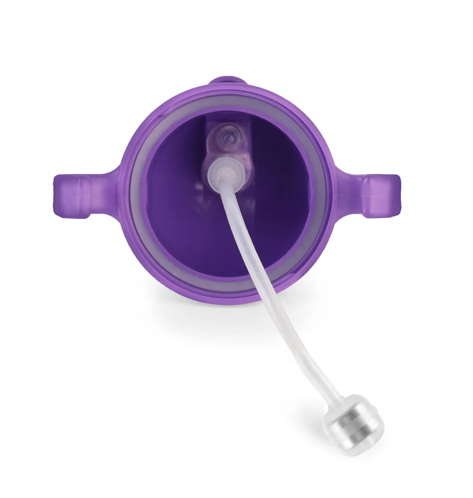 Piciuś Sippy buteliukas vaikams su pasvertu šiaudeliu 240 ml 6m+ PLUM