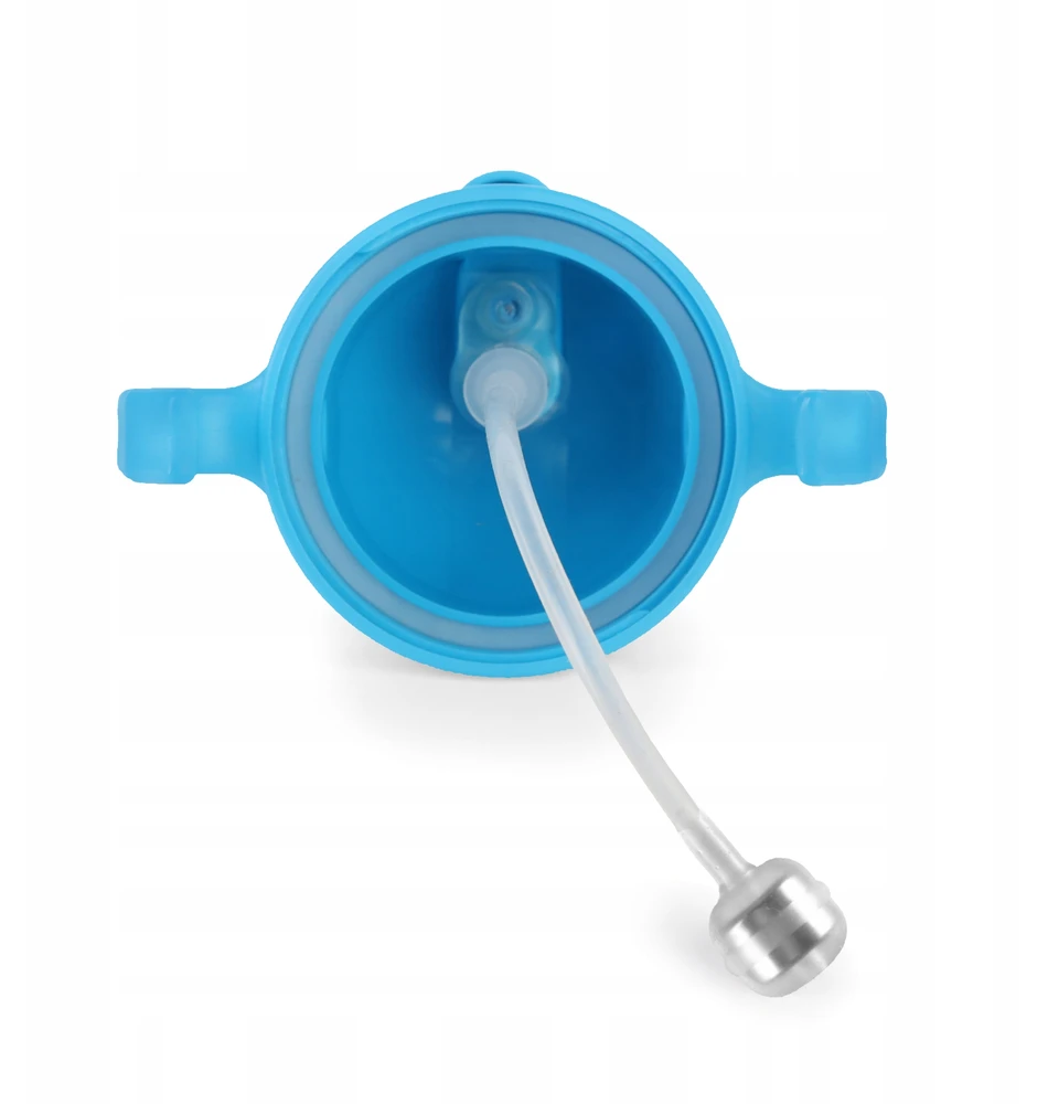 Piciuś Sippy buteliukas vaikams su pasvertu šiaudeliu 240 ml 6m+ BLUEBERRY