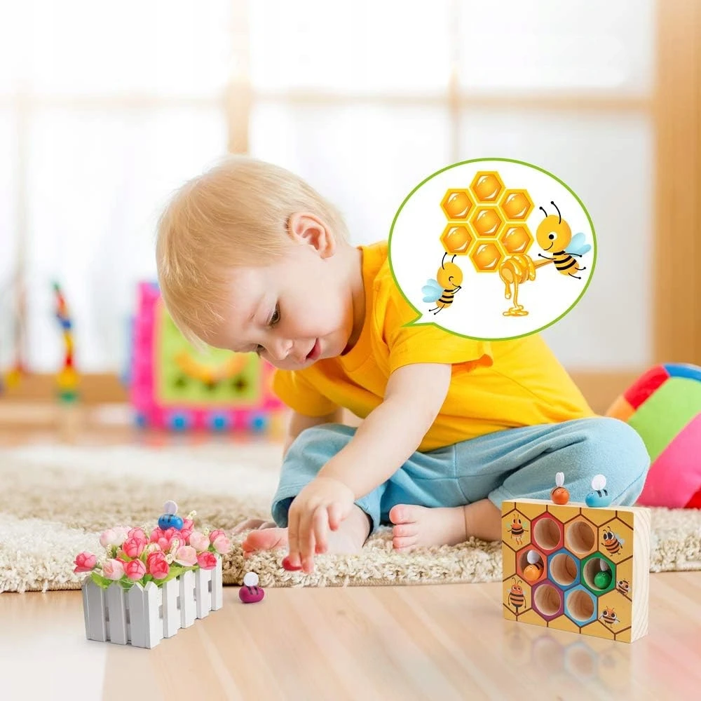 Picollo ARKADINIS ŽAIDIMAS DARBINIS BIČIŲ korinis MEDINIS MONTESSORI