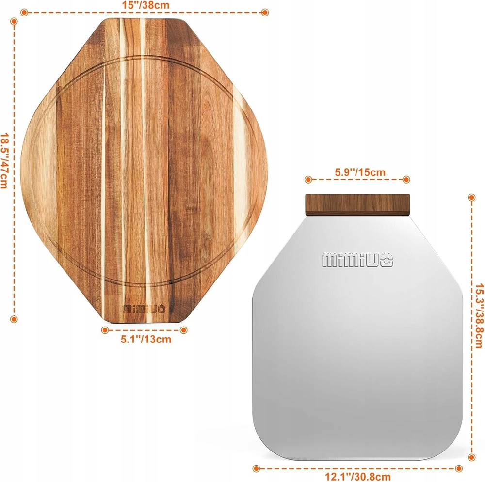 PICZA LENTŲ RINKINYS, ALUMINIUMINIS KASTELIS, AKACIJA VIRTUVĖS PADEKLAS