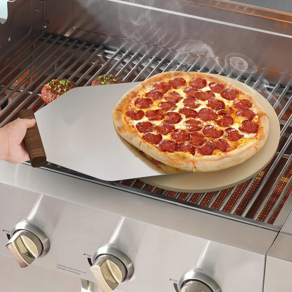 PICZA LENTŲ RINKINYS, ALUMINIUMINIS KASTELIS, AKACIJA VIRTUVĖS PADEKLAS
