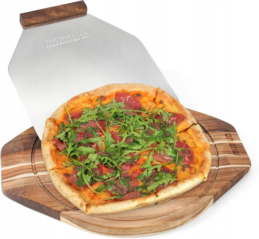 PICZA LENTŲ RINKINYS, ALUMINIUMINIS KASTELIS, AKACIJA VIRTUVĖS PADEKLAS