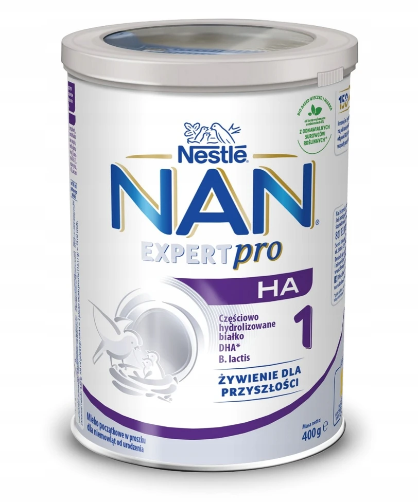 Pienas kūdikiams NAN EXPERTPRO HA 1 400g 0 - 6 m 1 vnt.