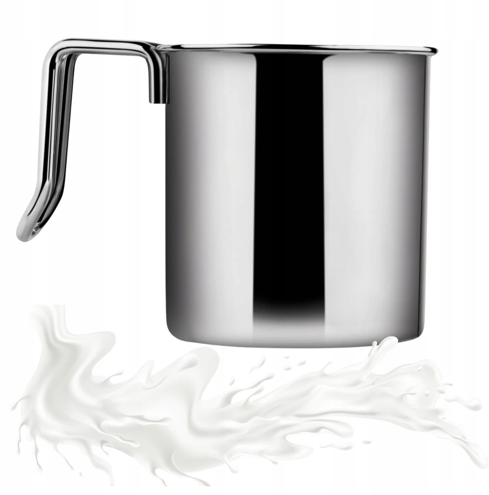 PIENO PUODAS kavai, 0,6l plieno puodelis, IDEALUS