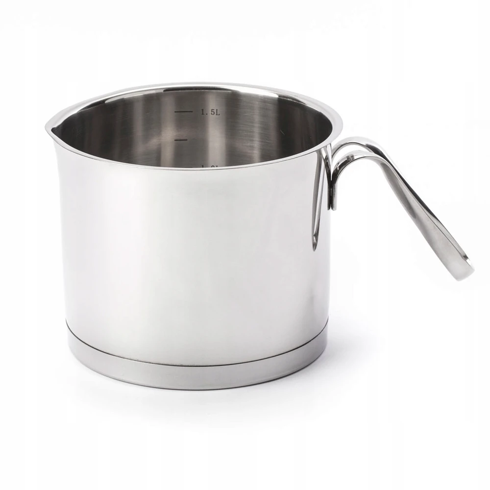 Pieno puodas SSW 1.7L nerūdijančio plieno Inox
