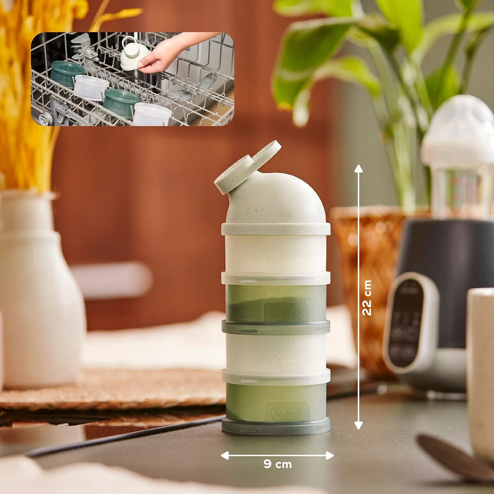 Pieno talpos užkandžių dėžutės 360ml Babymoov Pagaminta Prancūzijoje