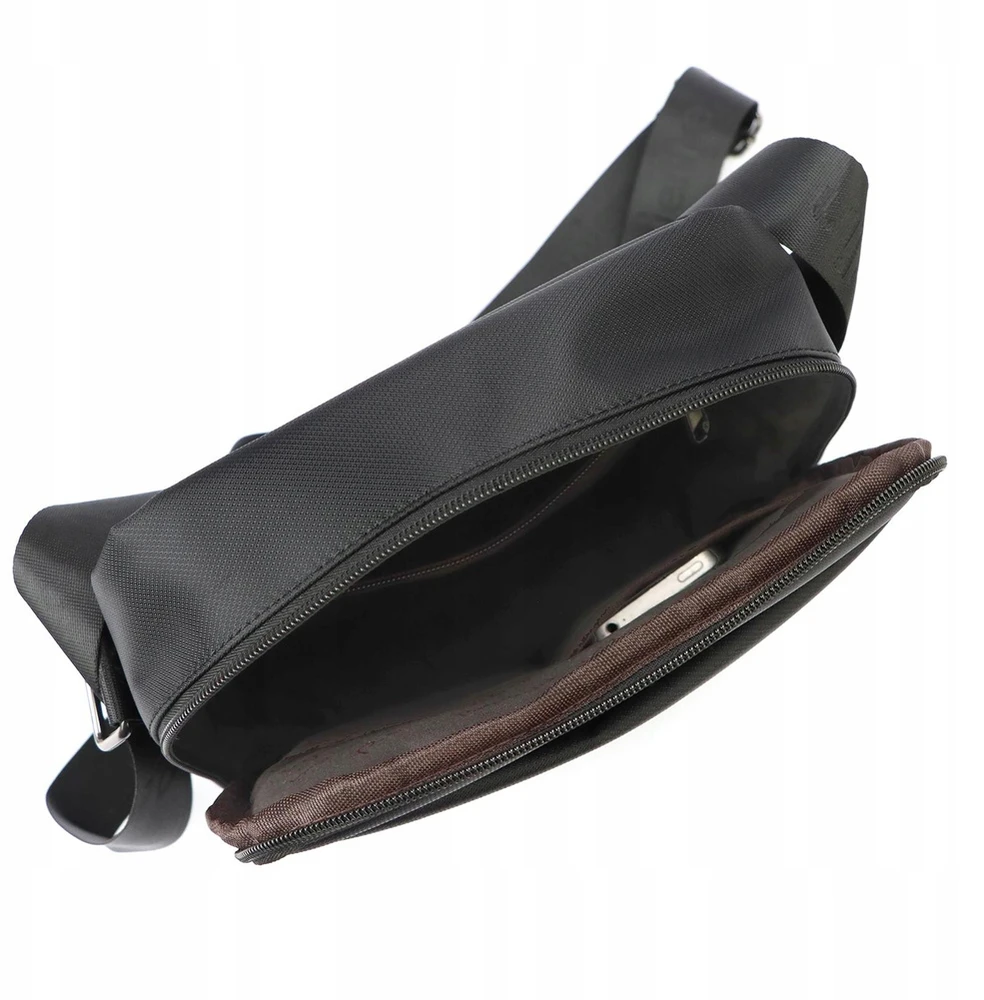 Vyriška rankinė per petį Pierre Cardin 8024 ALAN06 juoda
