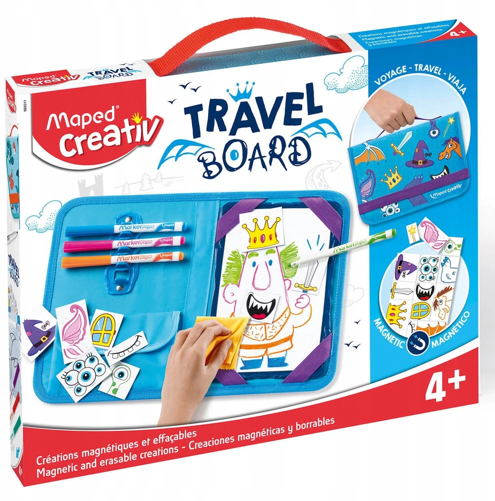 Maped Creative MAPED TRAVEL BOARD kūrybinis rinkinys, 3115